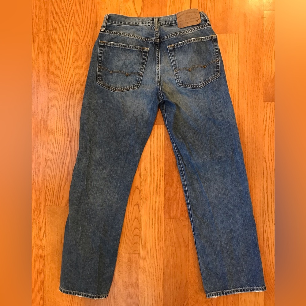 American Eagle relaxed straight leg jeans
